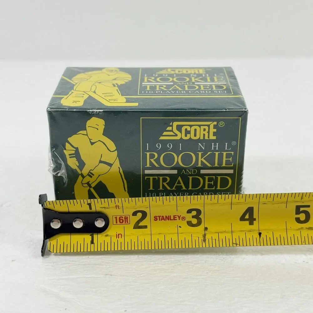 1991 Score Hockey Rookie & Traded Set Sealed Box Hasek Lidstrom Lindros Vintage